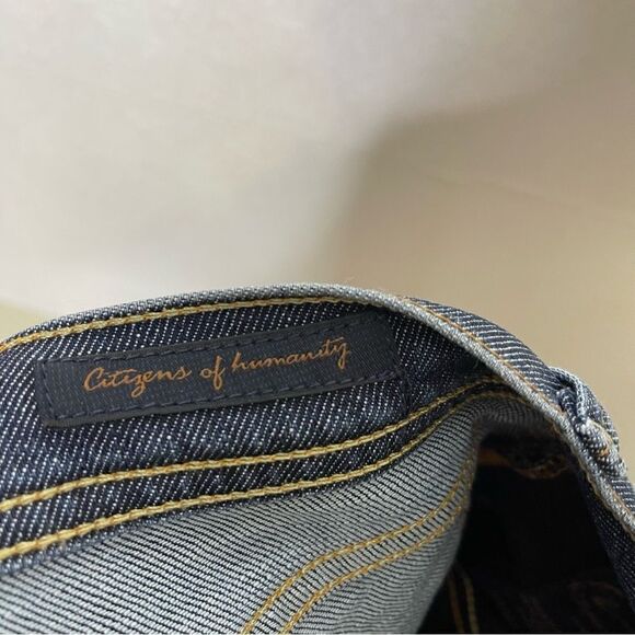 Citizens of Humanity Dark Wash Paley Stretch Ankle Jeans 29 - Picture 5 of 8